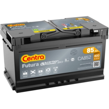 Akumulator CA852 Centra Futura 85Ah 800A P+